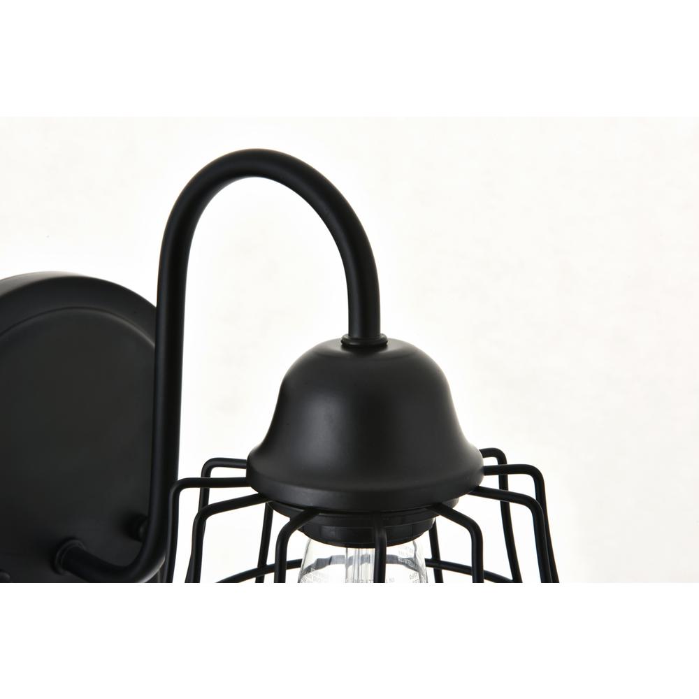 Candor 1 light black Wall Sconce. Picture 8