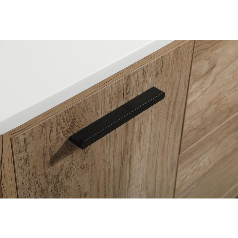 36 inch Single bathroom vanity in natural oak. Picture 12