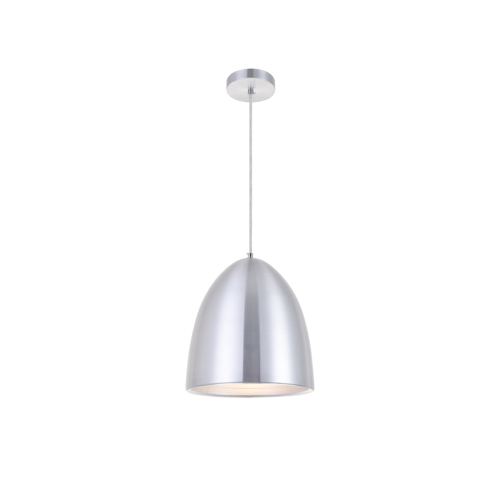 Circa 1 Light Burnished Nickel Pendant. Picture 3