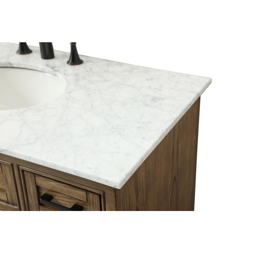 42 inch Single bathroom vanity in driftwood. Picture 11