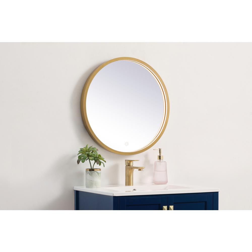 Pier 21 inch LED mirror with adjustable color temperature. Picture 4