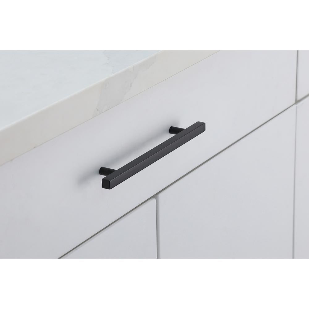 Dior 6-5/16" Center to Center Matte Black Bar Pull Multipack (set of 10). Picture 2