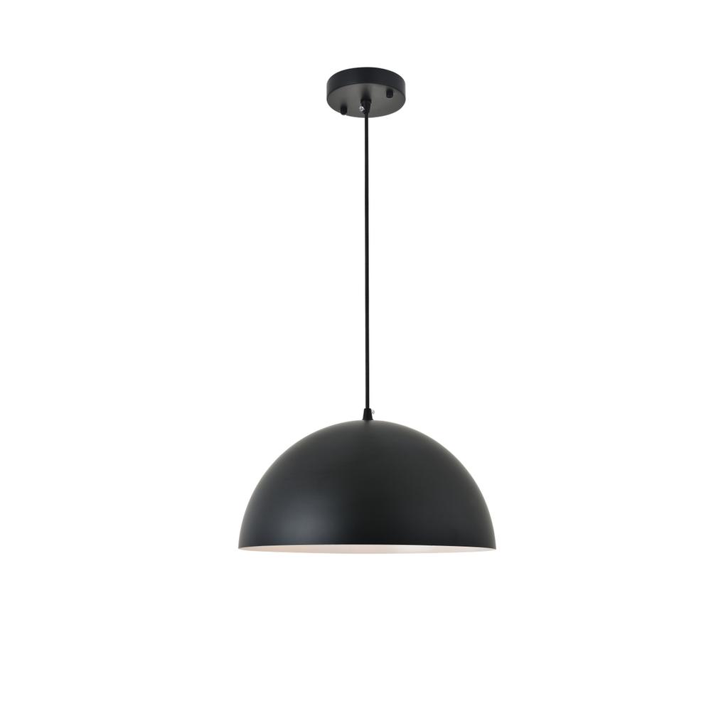 Forte 1 light black Pendant. Picture 2