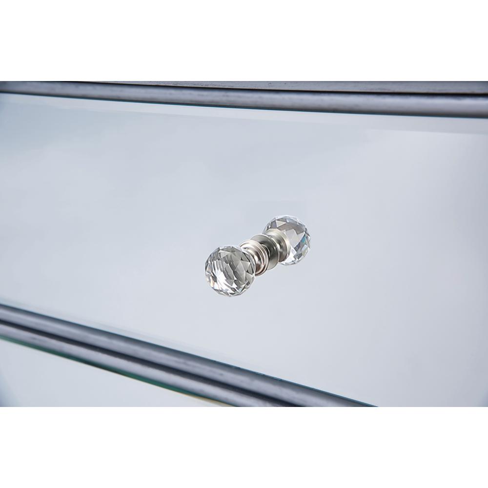 6 drawers cabinet 60 in. x 20 in. x 34 in. in silver paint. Picture 9