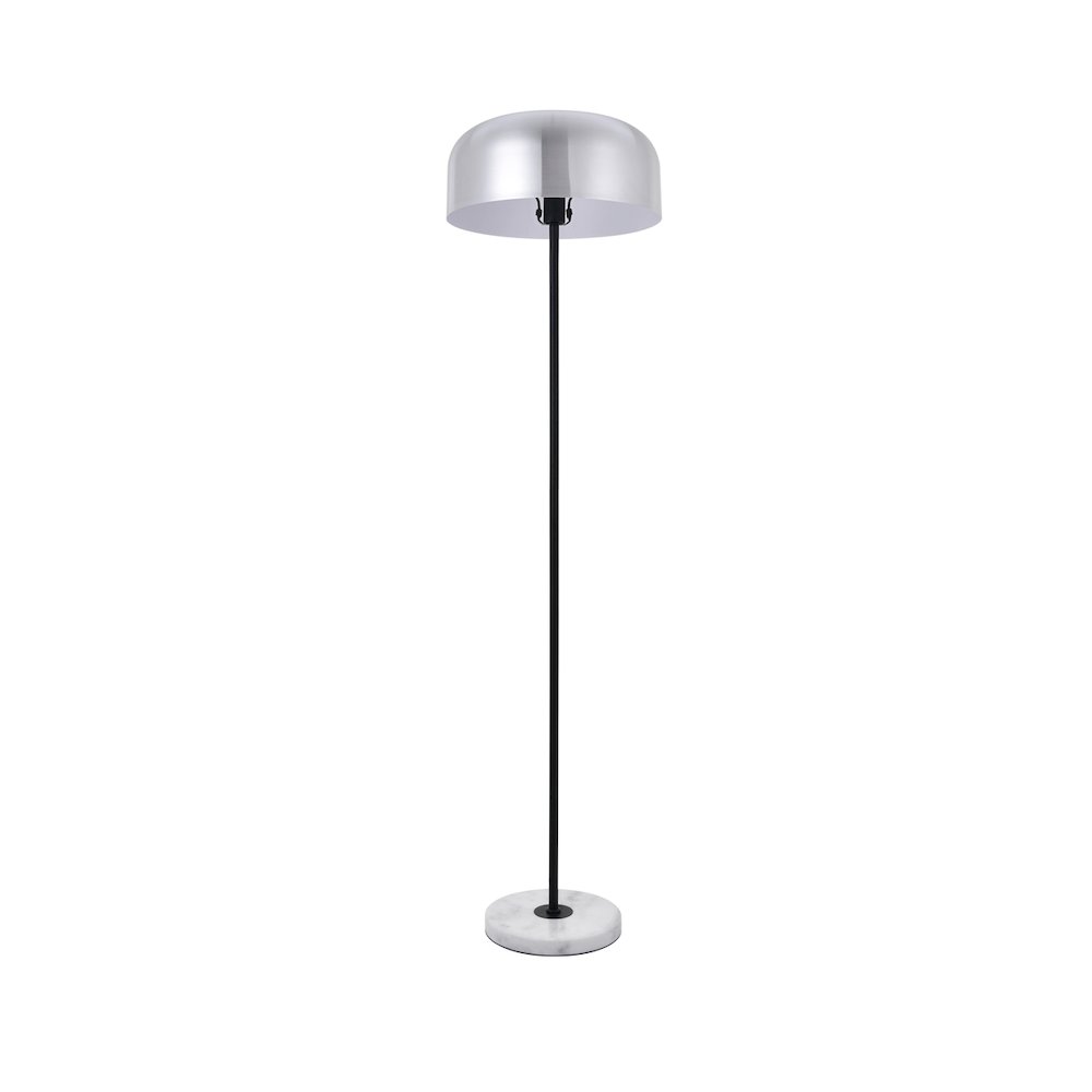 Exemplar 1 Light Brushed Nickel Floor Lamp. Picture 8