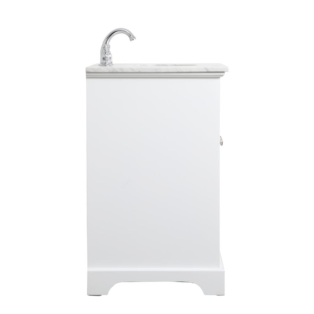 32 inch Single bathroom vanity in white. Picture 13