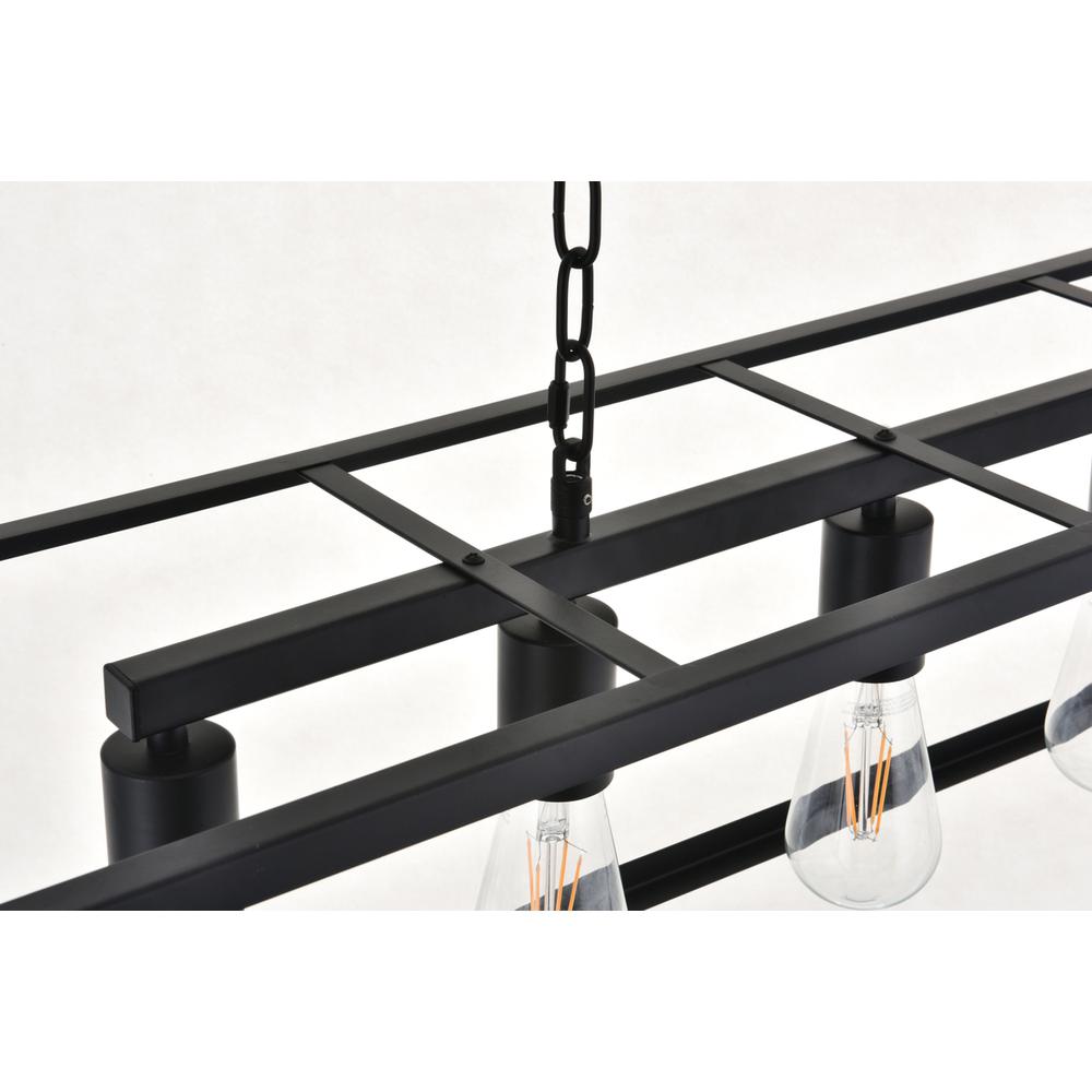 Resolute 5 light black Pendant. Picture 8