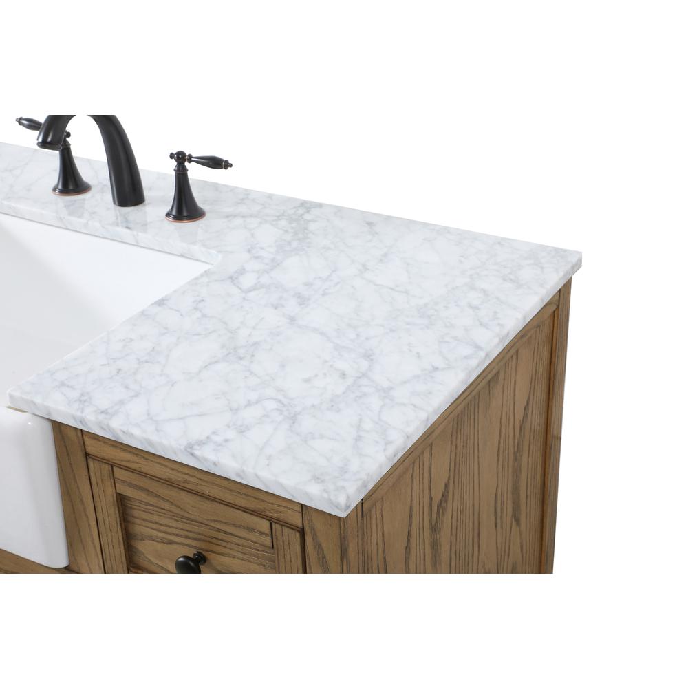 48 inch Single bathroom vanity in driftwood. Picture 11
