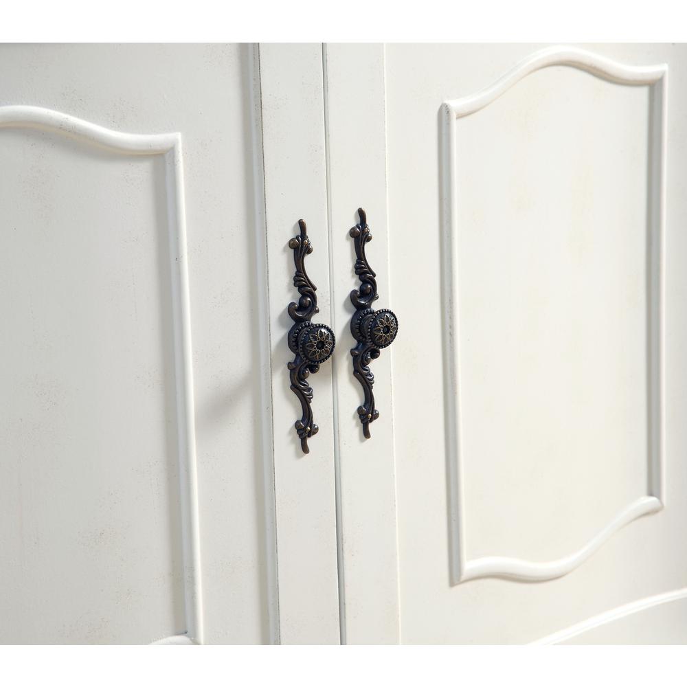 36 inch Single Bathroom vanity in Antique White. Picture 8