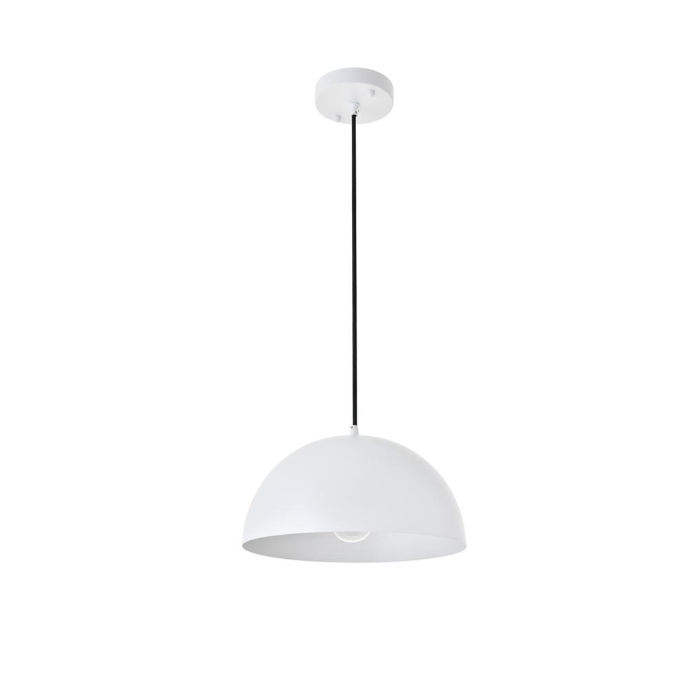 Forte 1 light White Pendant. Picture 4