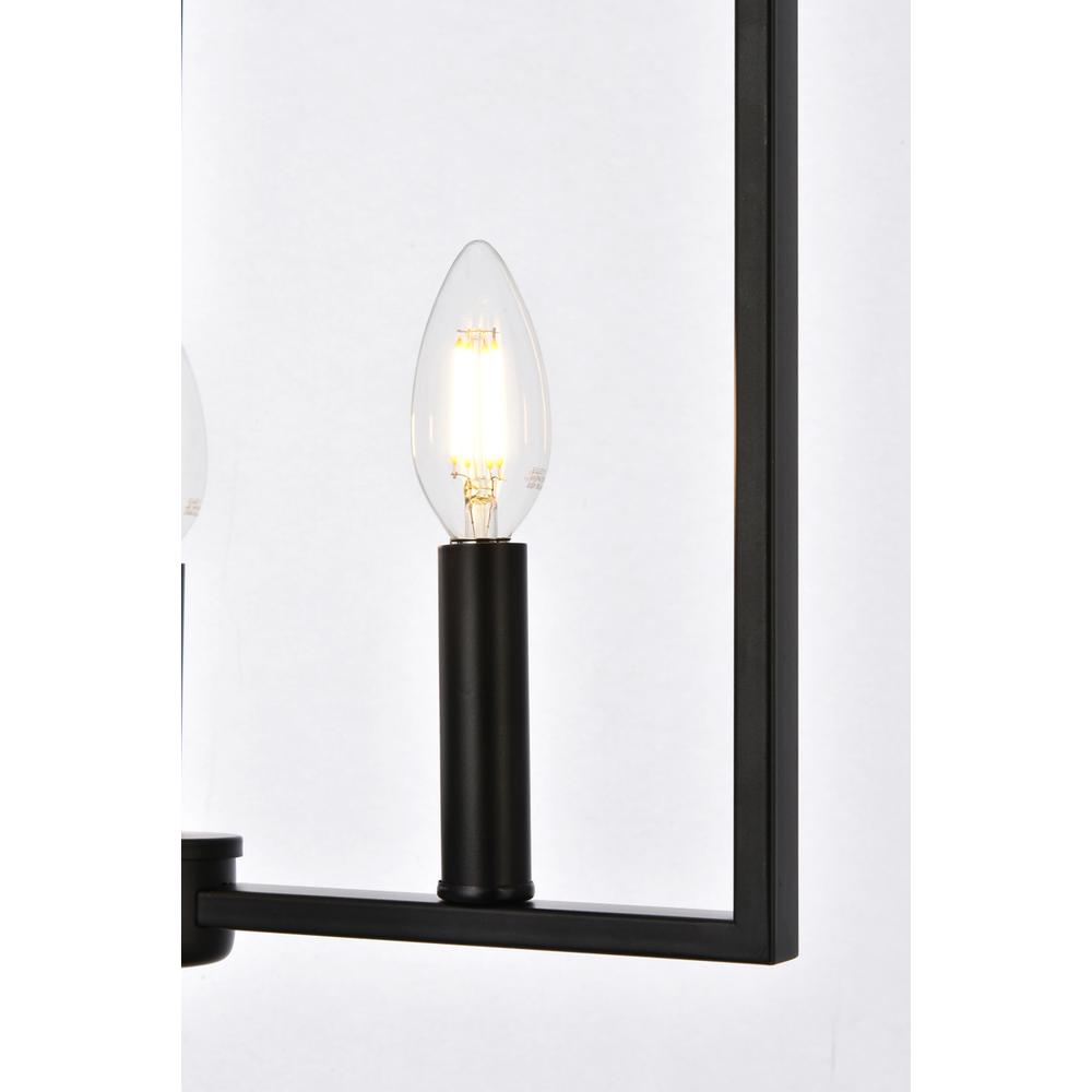 Vino 3 lights pendant in black. Picture 4