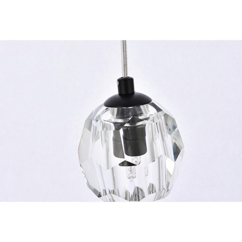 Eren 10 lights black pendant. Picture 5
