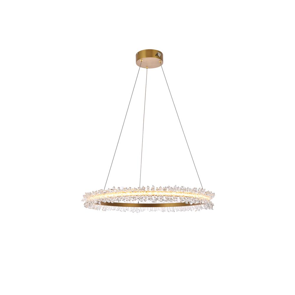 Laurel LED 26 inch Gold pendant. Picture 1