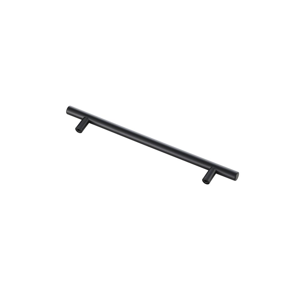 Quinn 7-9/16" Center to Center Matte Black Bar Pull Multipack (set of 10). Picture 4