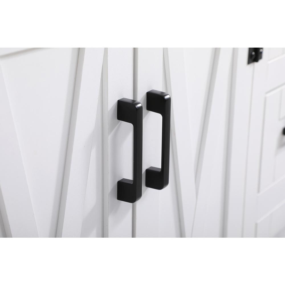 36 inch bathroom Vanity in White with Backsplash. Picture 12