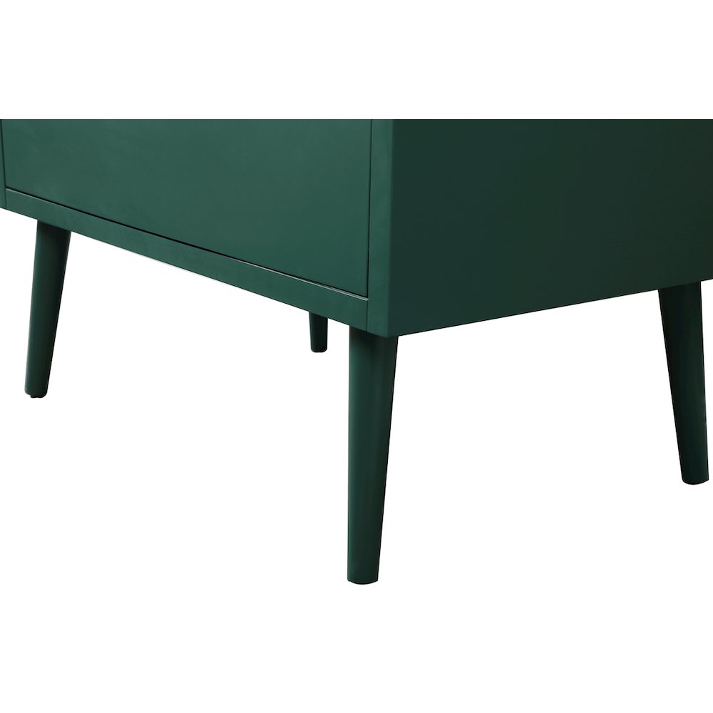 36 Inch Bathroom Vanity In Green. Picture 14