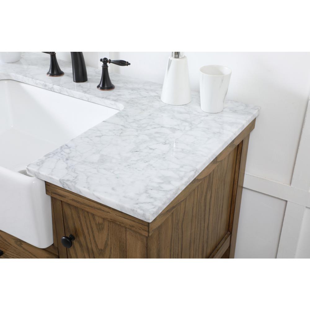 42 inch Single bathroom vanity in driftwood. Picture 5