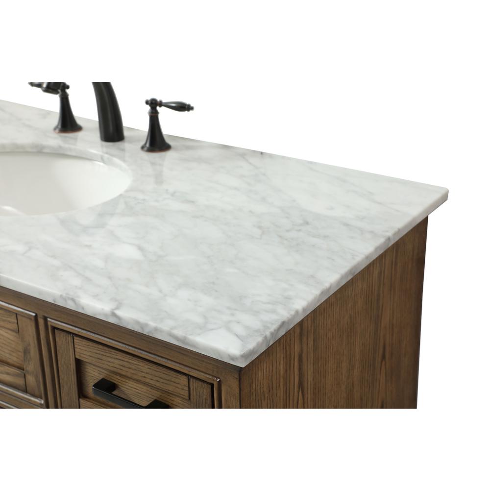 48 inch Single bathroom vanity in driftwood. Picture 11