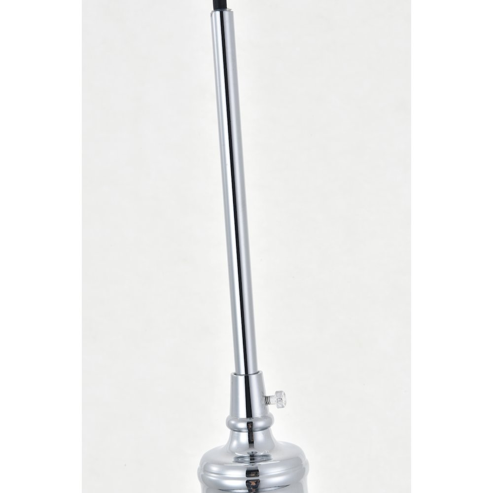 Waltz 3 Light Chrome Pendant. Picture 10