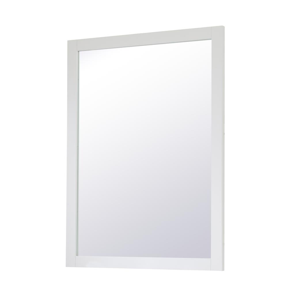 Aqua rectangle vanity mirror 48 inch in White. Picture 8