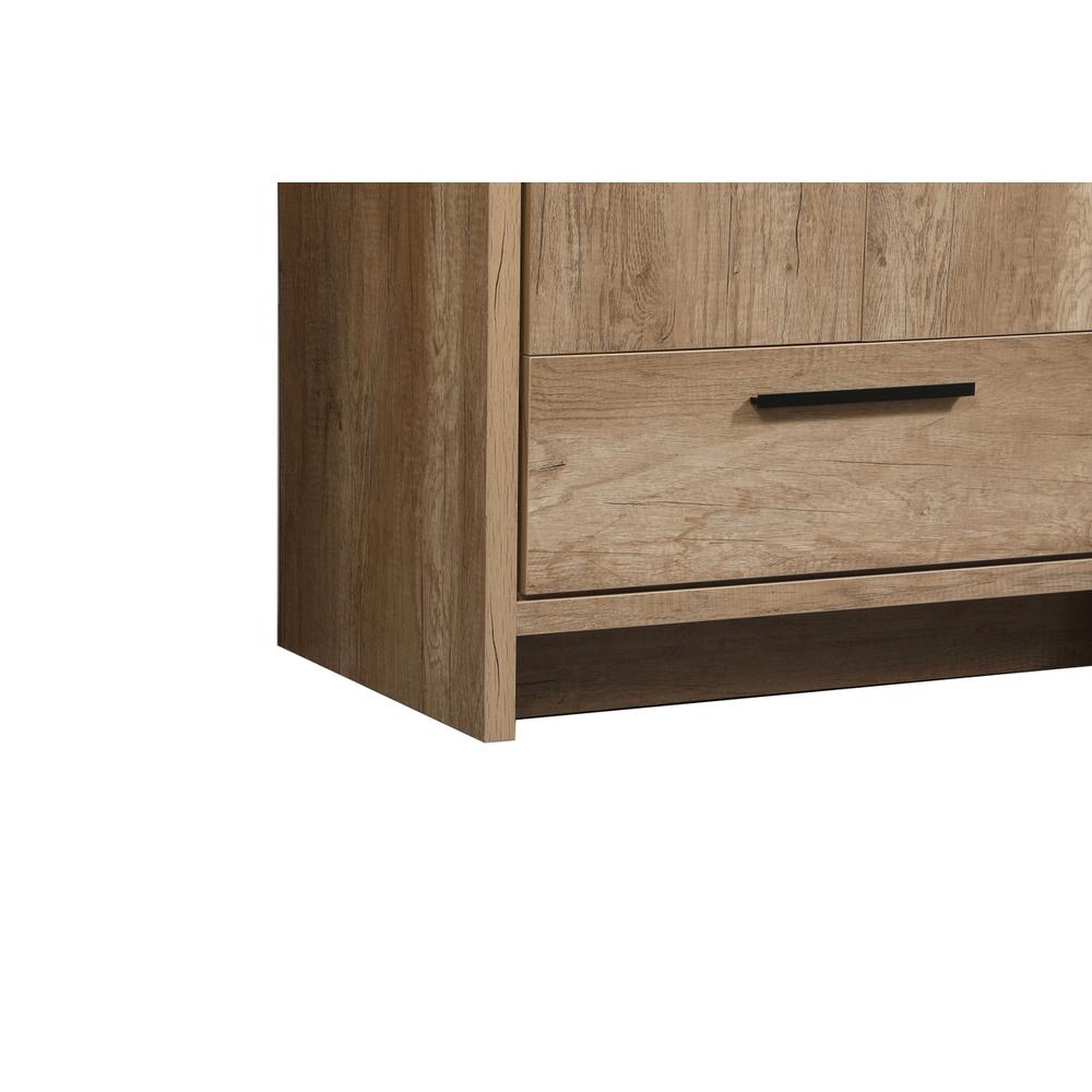 30 inch Single bathroom vanity in natural oak. Picture 13