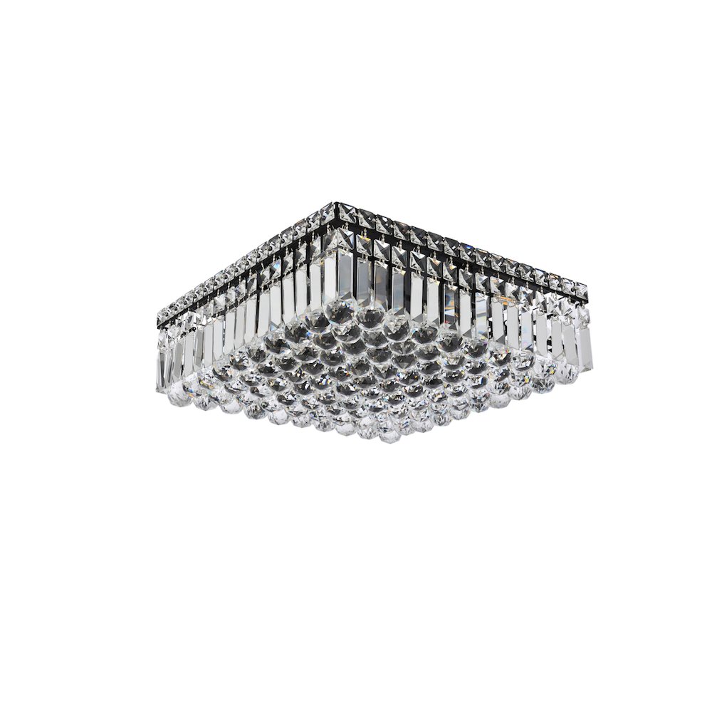 Maxime 16 Inch Black Flush Mount. Picture 7
