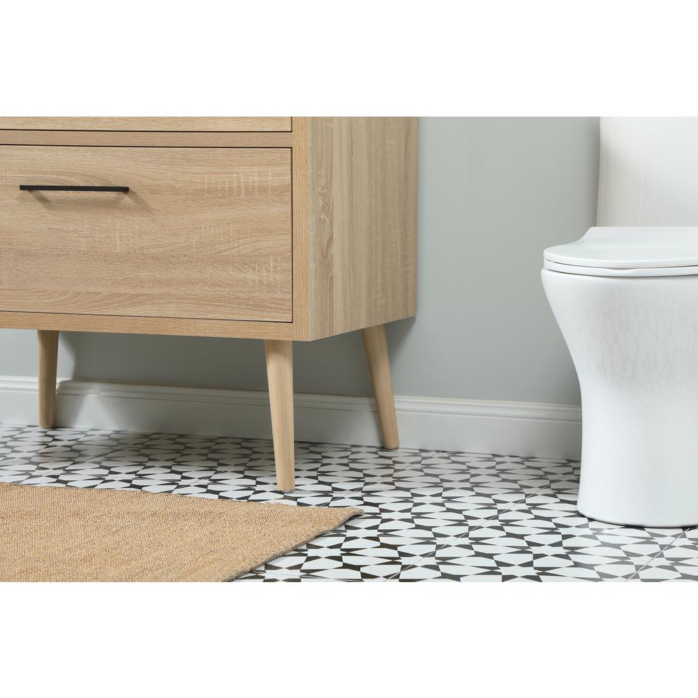 36 inch Single bathroom vanity in mango wood. Picture 6