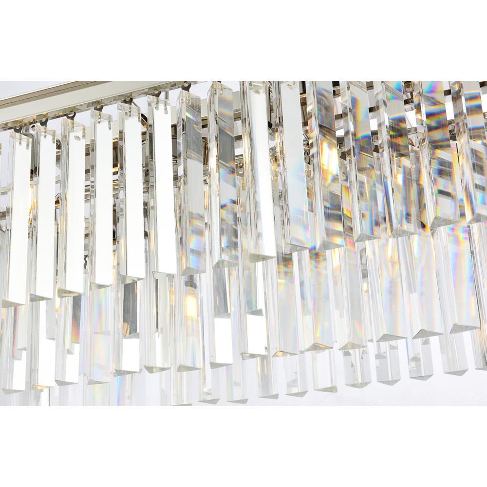 Sydney 12 light polished nickel Chandelier Clear Royal Cut Crystal. Picture 3
