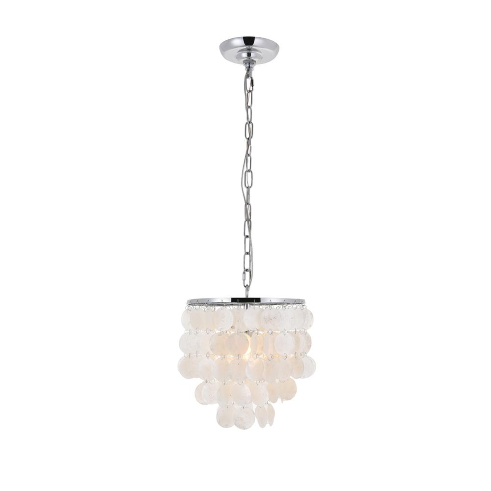 Selene 1 light Chrome Pendant. Picture 3
