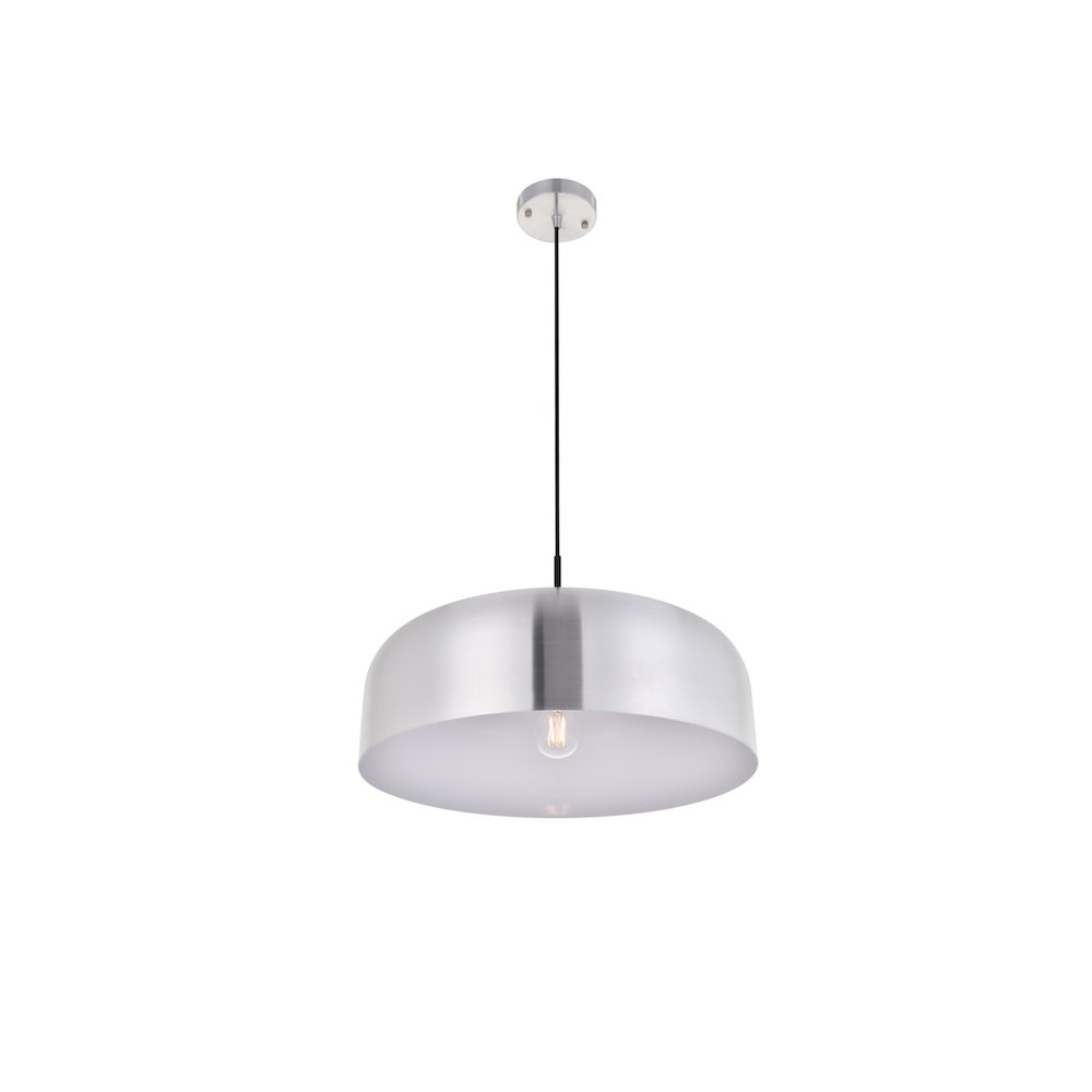 Etude 1 Light Brushed Nickel Pendant. Picture 8