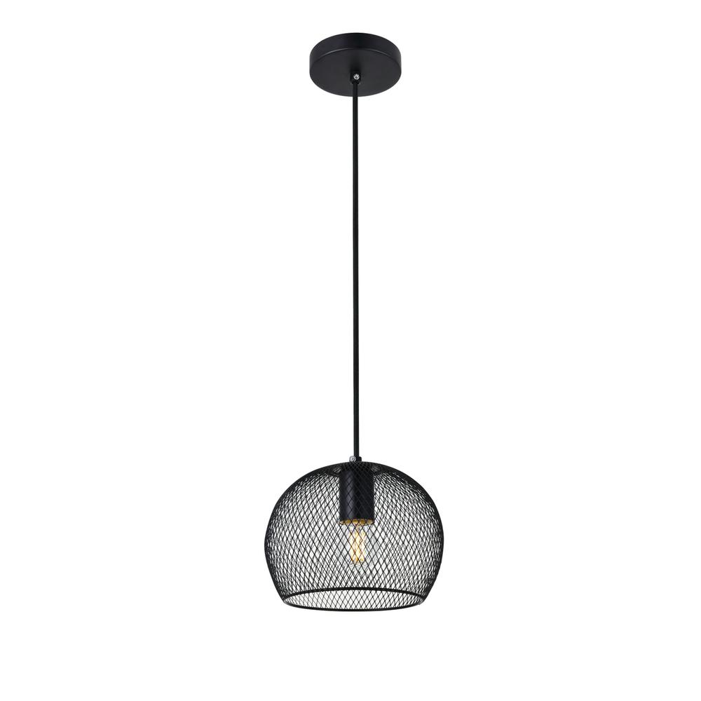 Keller 1 Light Black Pendant. Picture 2
