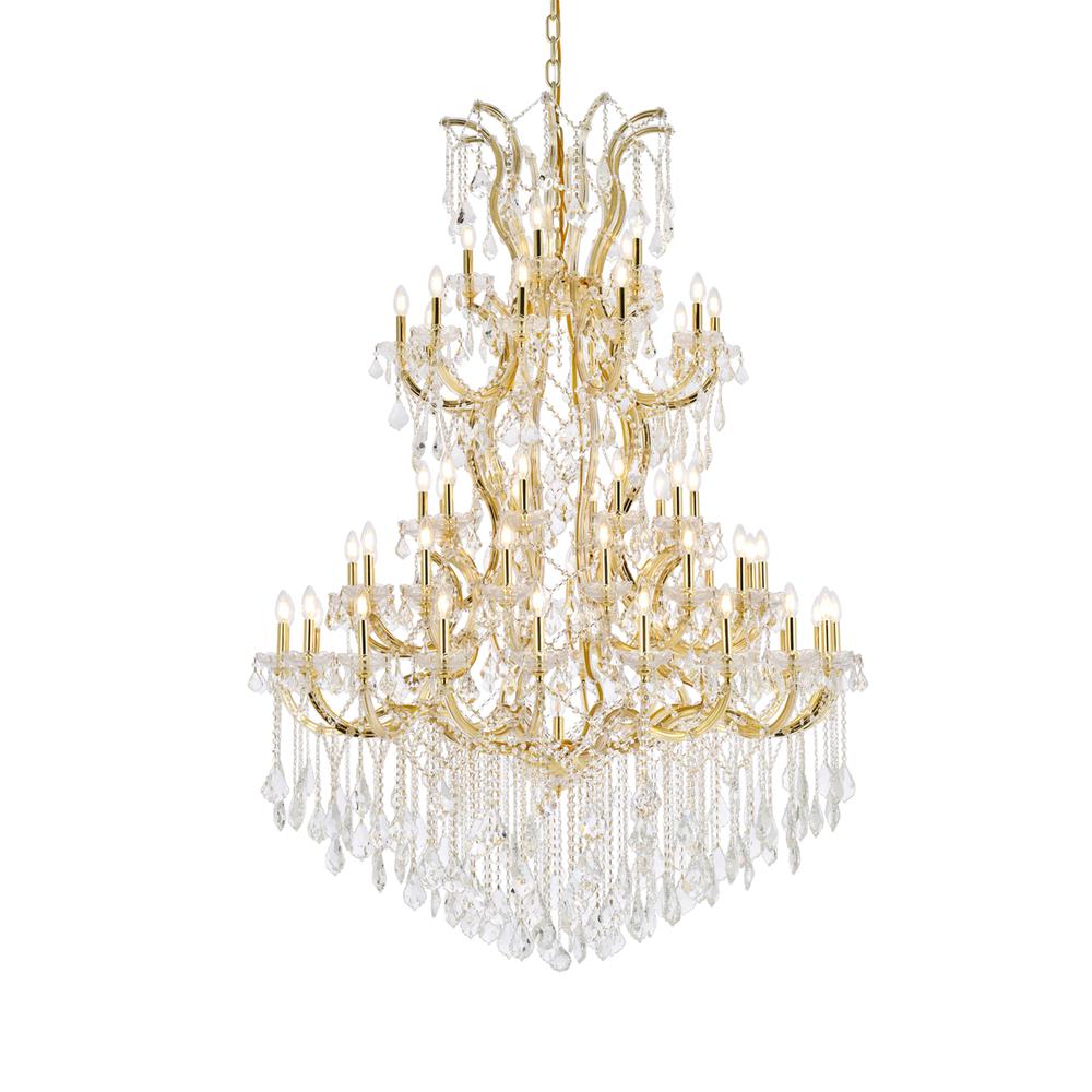 Maria Theresa 61 light Gold Chandelier Clear Royal Cut Crystal. Picture 2