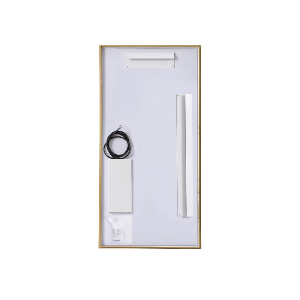 Pier 20x40 inch LED mirror with adjustable color temperature. Picture 10