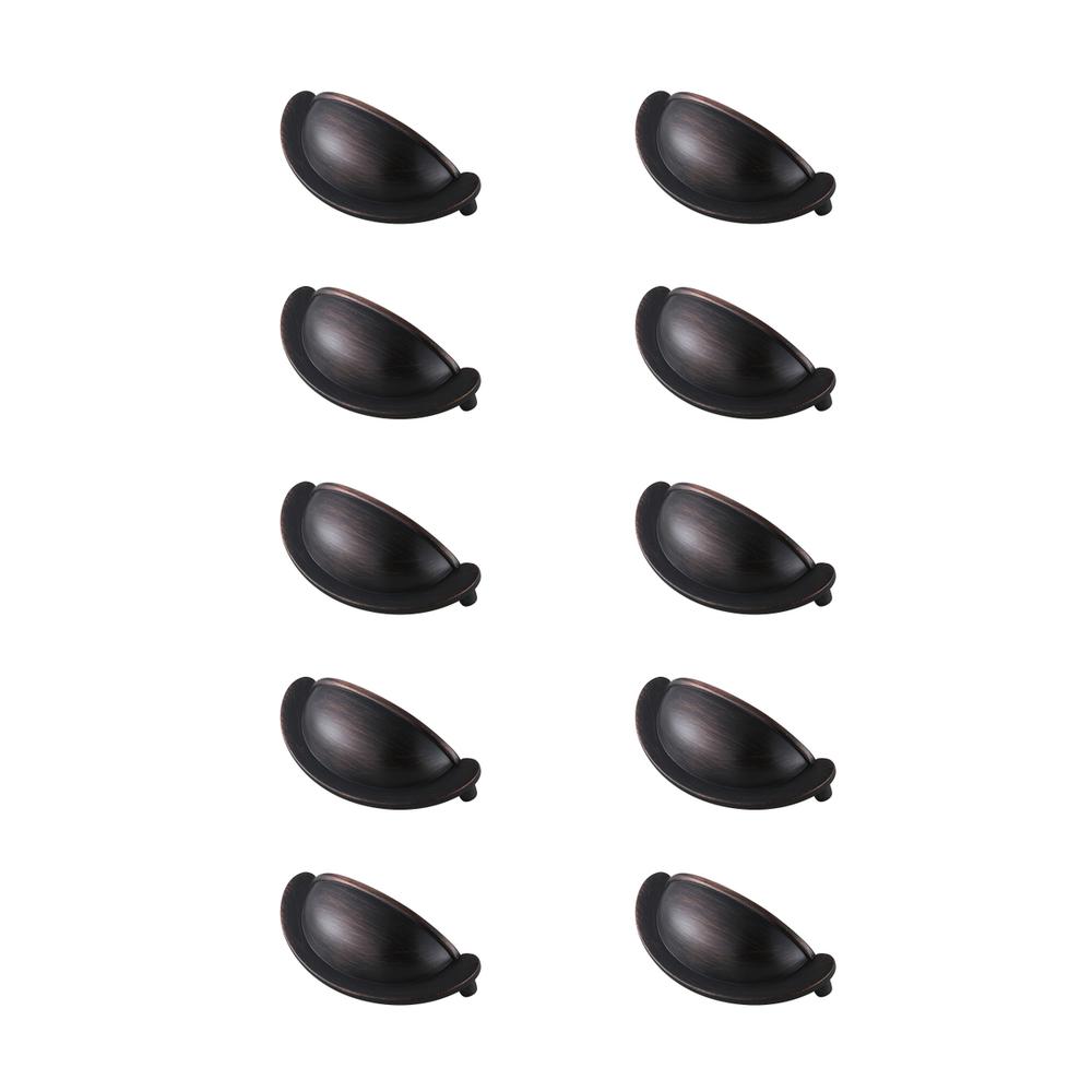 Claude 2-3/4" Center to Center Oil-rubbed Bronze Cup Bar Pull Multipack. Picture 1
