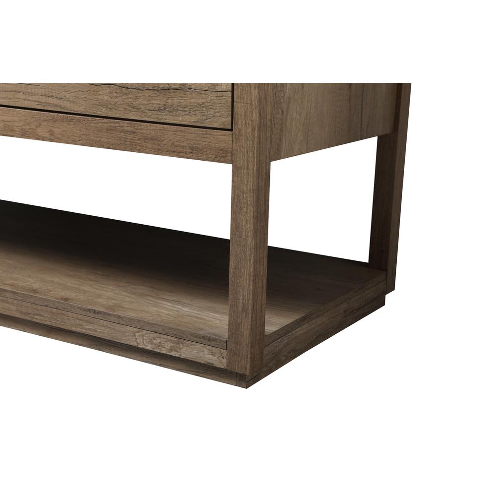 60 Inch SIngle Bathroom Vanity In Natural Oak. Picture 13