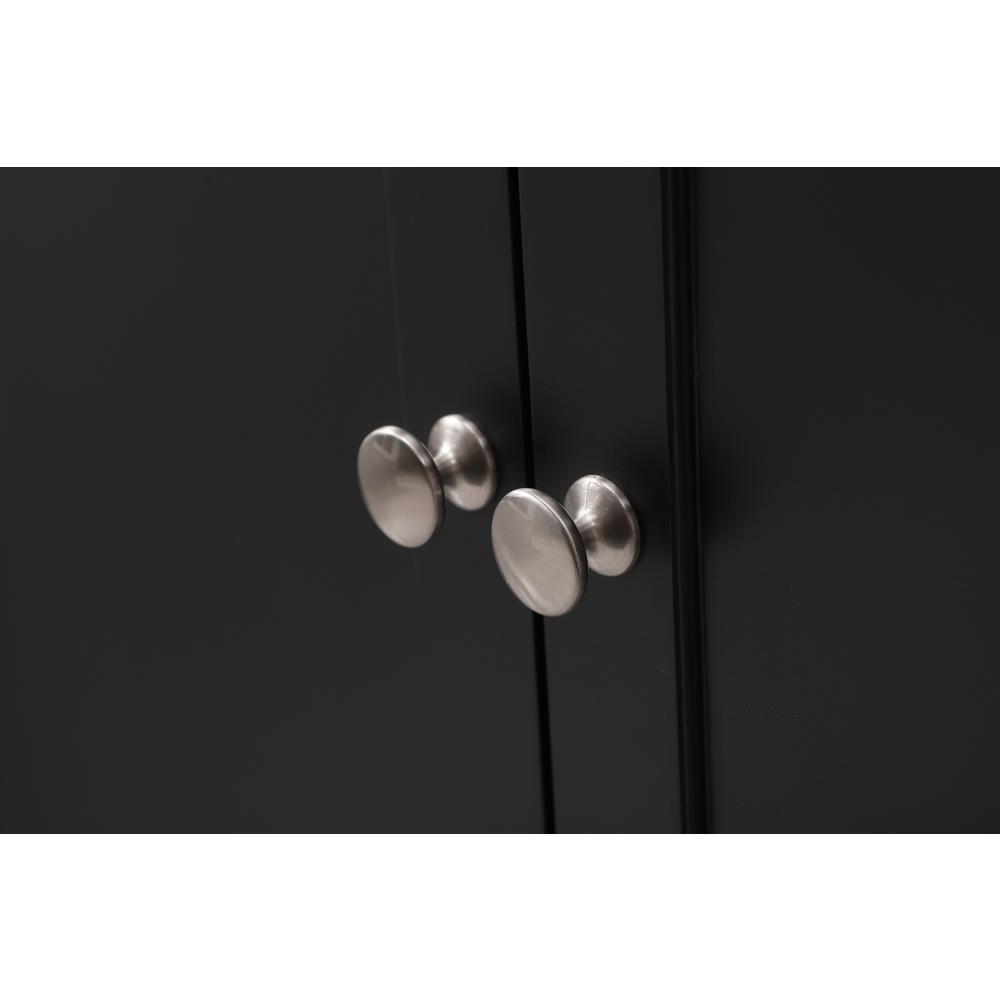 36 inch Single bathroom vanity set in black. Picture 12