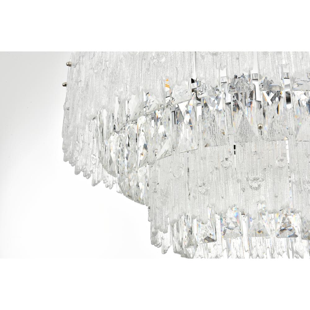Emilia 21 inch Pendant Light in Chrome. Picture 5