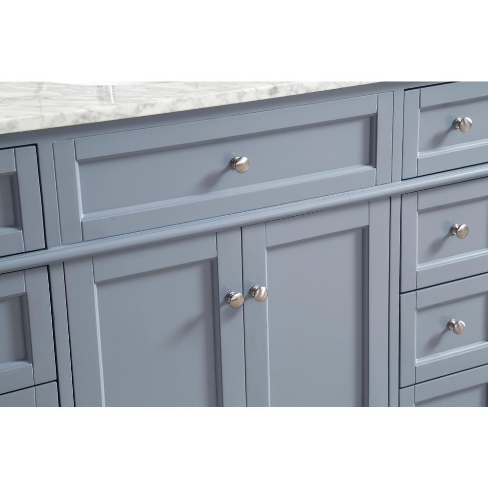 48 In. Single Bathroom Vanity Set In Grey. Picture 4