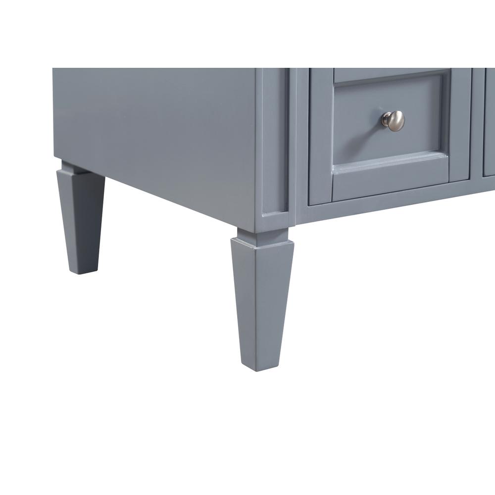 48 In. Single Bathroom Vanity Set In Grey. Picture 6