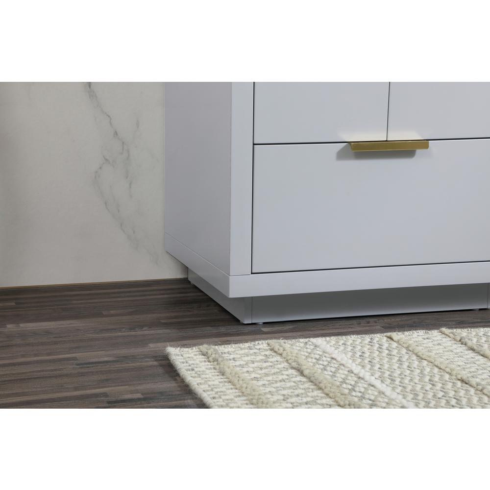 24 inch Single bathroom vanity in grey. Picture 6