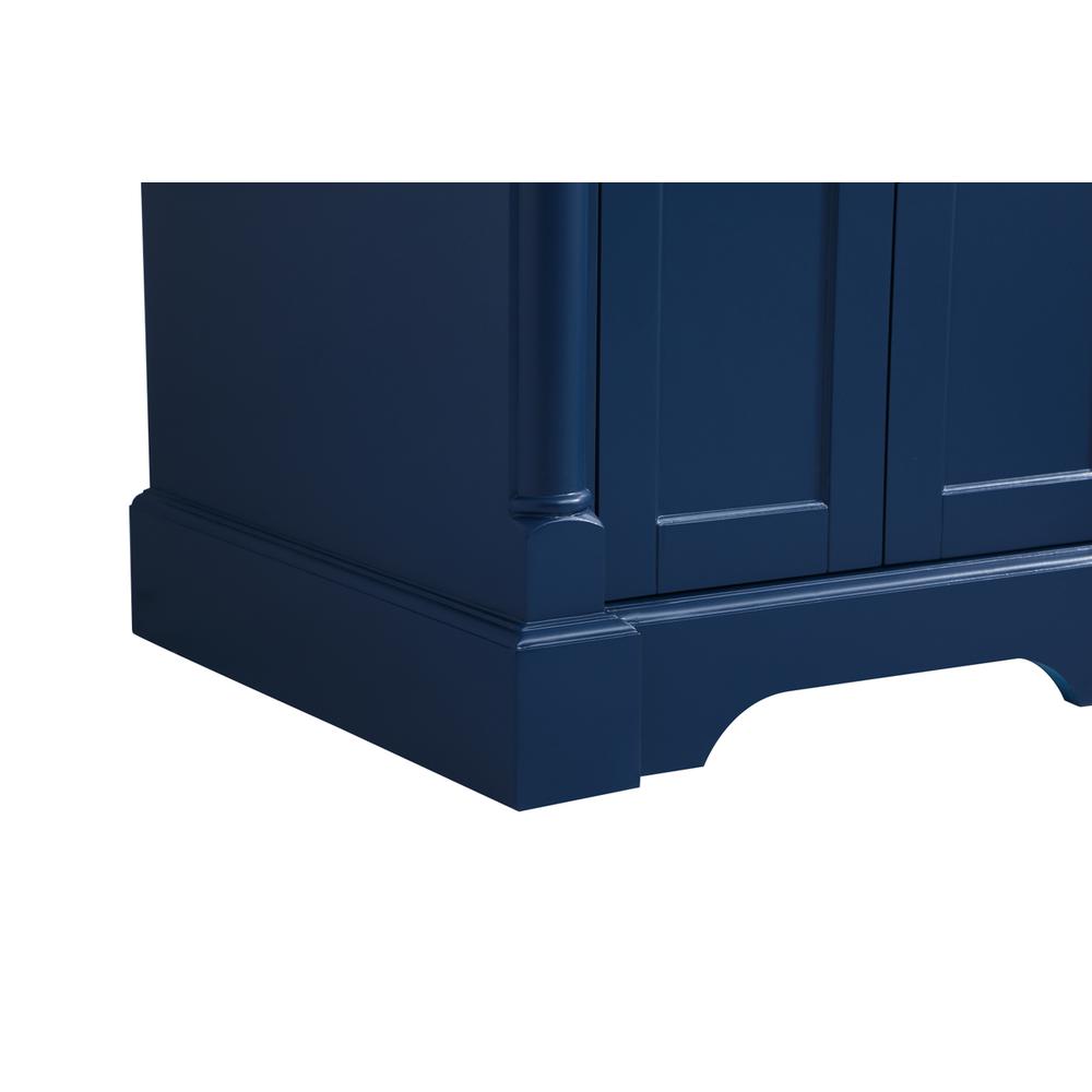24 inch Single bathroom vanity in  Blue. Picture 13