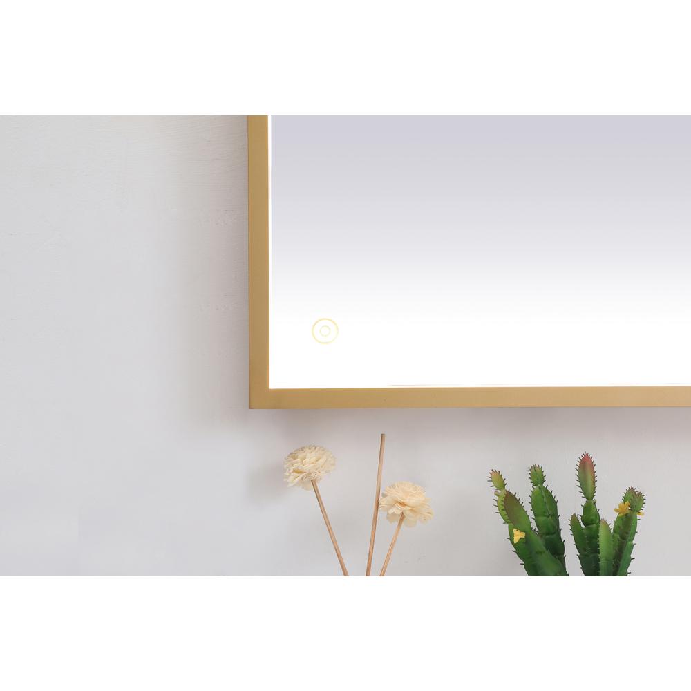 Pier 36x48 inch LED mirror with adjustable color temperature. Picture 5