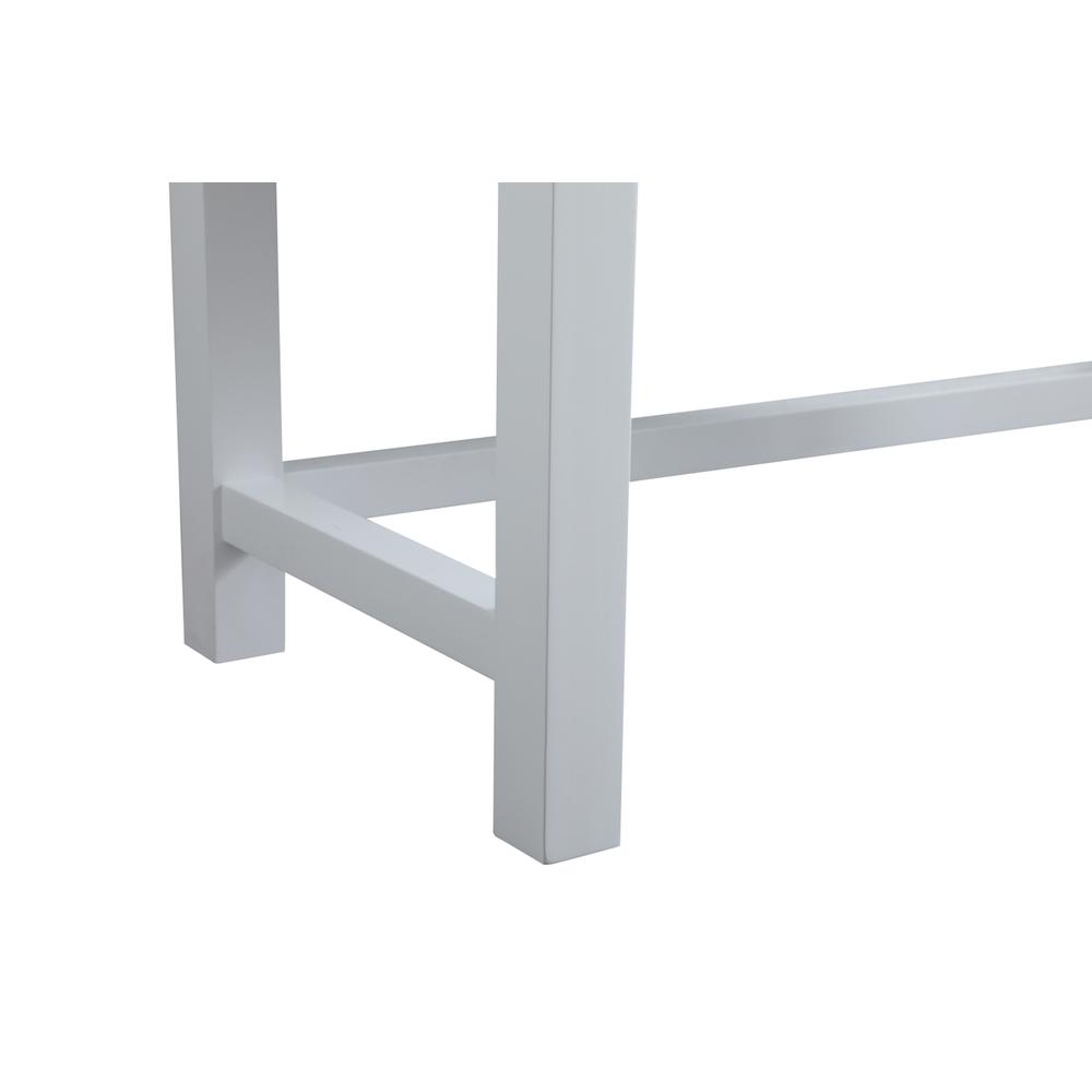 48 Inch ADA Compliant Bathroom Vanity In White. Picture 13