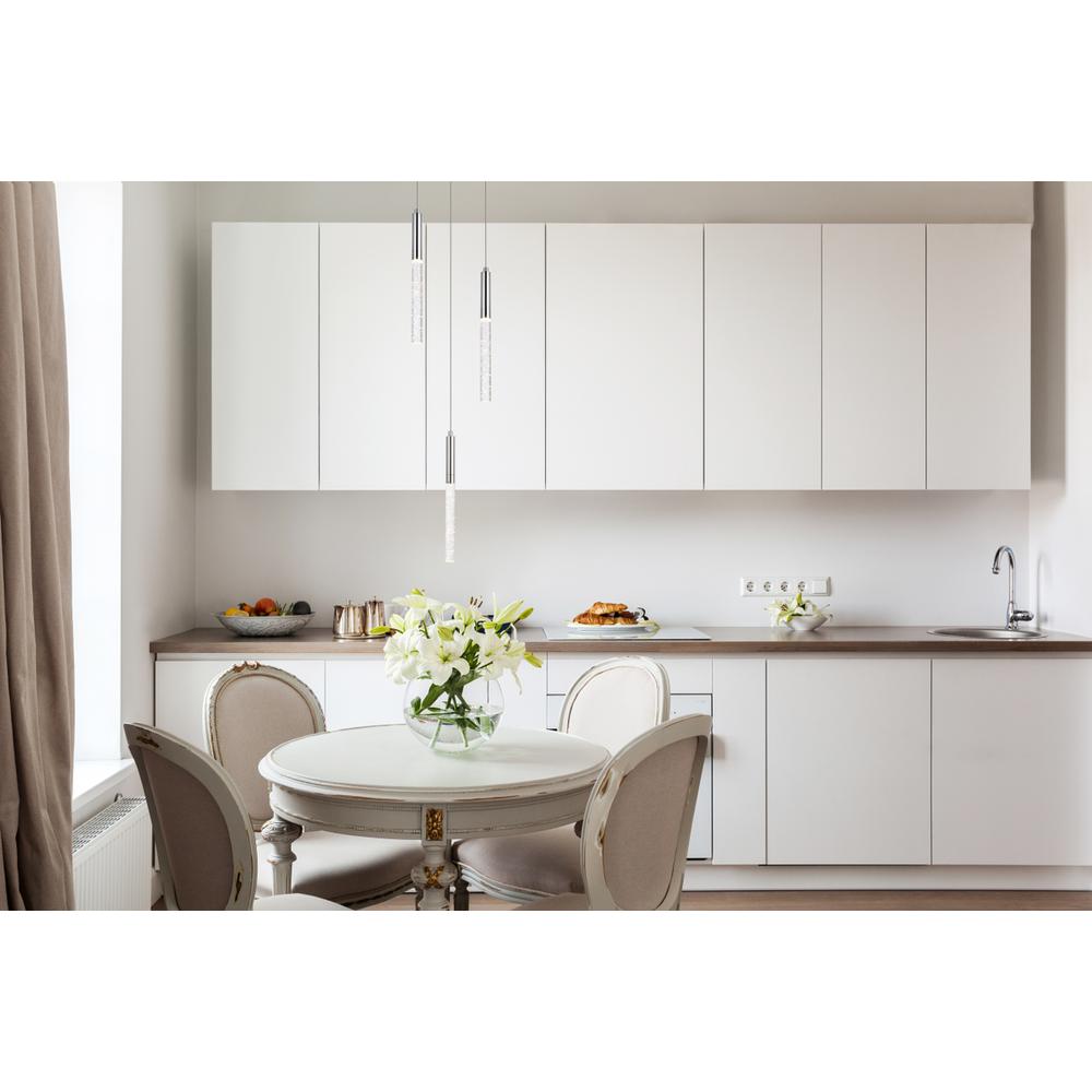 Ruelle 3 lights Chrome Pendant. Picture 7