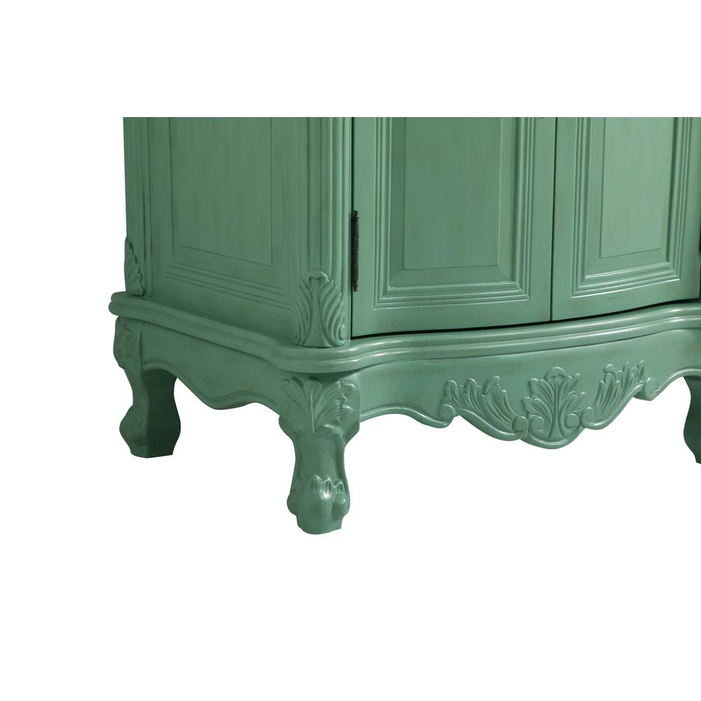 27 inch Single Bathroom vanity in vintage mint. Picture 13