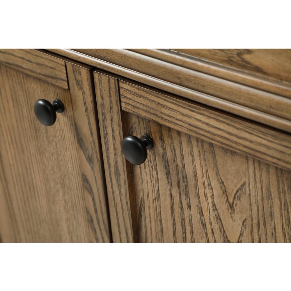 60 inch double bathroom vanity in driftwood. Picture 12