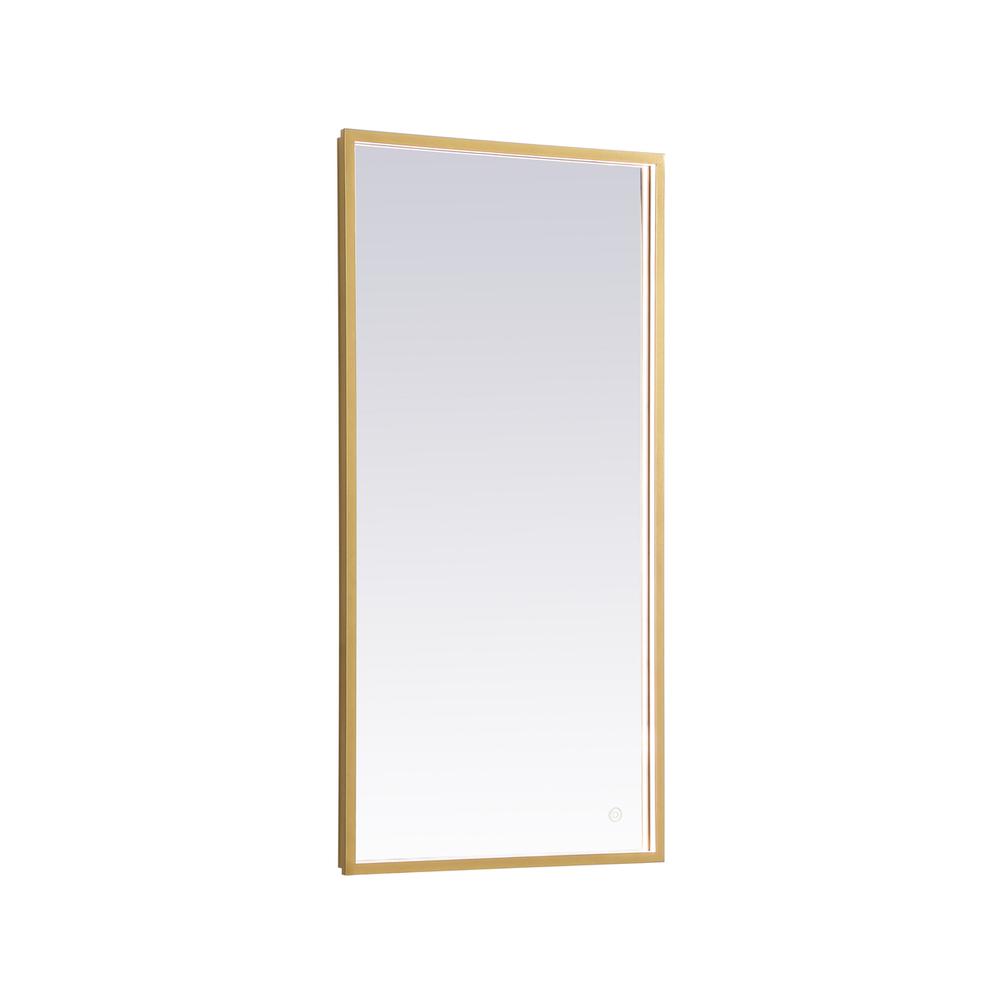 Pier 20x40 inch LED mirror with adjustable color temperature. Picture 1