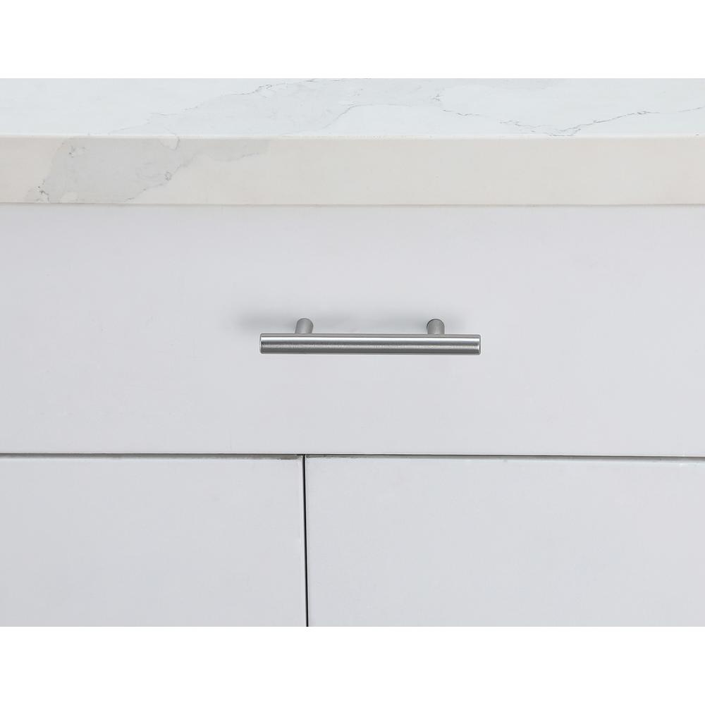 Quinn 3" Center to Center Brushed Nickel Bar Pull Multipack (set of 10). Picture 6