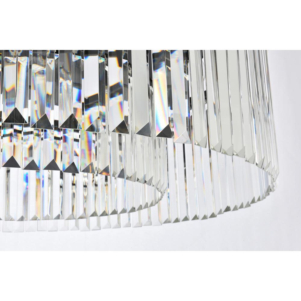 Sydney 10 light Matte Black Chandelier Clear Royal Cut Crystal. Picture 3