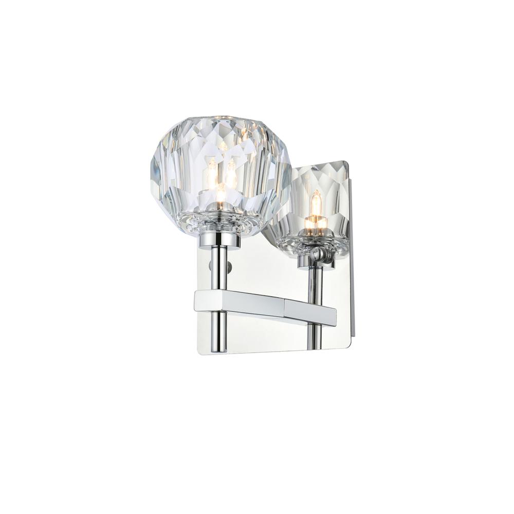 Graham 1 Light Wall Sconce in Chrome. Picture 2